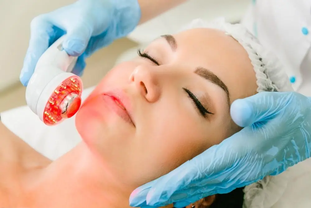 woman having non-surgical Morph8 treatment Brackley